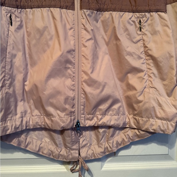 Columbia Sz Large Women's Deep Mauve/Light Mauve Packable Rain Jacket - Picture 6 of 11